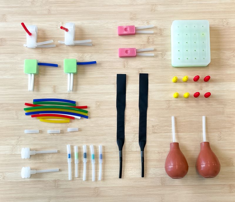 The first version of the Soft Circuits Toolkit. This version is still missing a number of components which I added in versions 2 and 3.